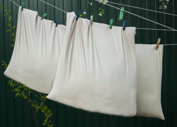 How to clean pillows